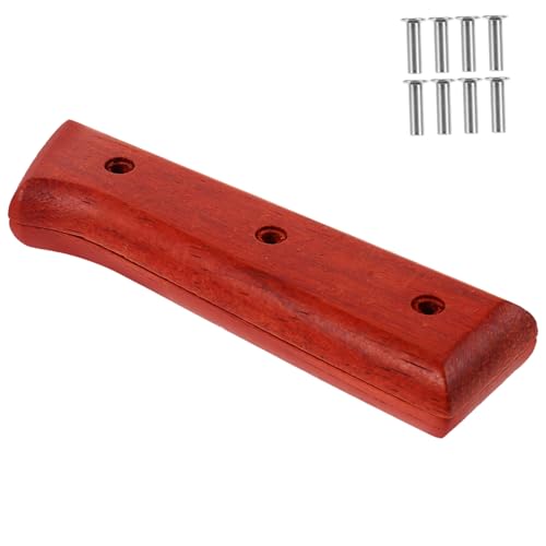 NUOBESTY Ersatz Messergriff aus Leichtem Echtholz Praktischer und Stabiler Küchenmessergriff für Komfortables Schneiden Langlebiger Cutter Griff Einfache Handhabung und Kostensparende NUOBESTY Ersatz Messergriff aus Leichtem Echtholz Praktischer und Stabiler Küchenmessergriff für Komfortables Schneiden Langlebiger Cutter Griff Einfache Handhabung und Kostensparende von NUOBESTY