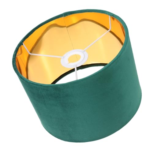 NUOBESTY Stoff Lampenschirm mit Goldener Innenauskleidung Dekorative Lichtabdeckung für Tischlampen Einfaches Design Doppellagiger Schutz für Wohnkultur NUOBESTY Stoff Lampenschirm mit Goldener Innenauskleidung Dekorative Lichtabdeckung für Tischlampen Einfaches Design Doppellagiger Schutz für Wohnkultur von NUOBESTY