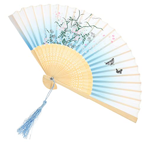 NUOBESTY Faltbarer Tanzfächer Hochwertigem Material Tragbarer Handfächer für Festivals Hochzeiten Eleganter Chinesischer Fächer mit Traditionellem Design für Aufführungen Partys und NUOBESTY Faltbarer Tanzfächer Hochwertigem Material Tragbarer Handfächer für Festivals Hochzeiten Eleganter Chinesischer Fächer mit Traditionellem Design für Aufführungen Partys und von NUOBESTY