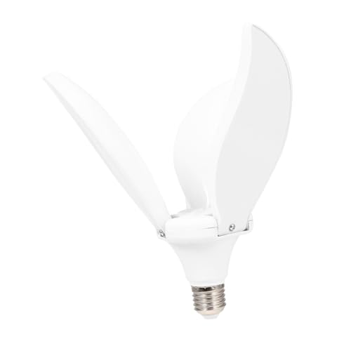 NUOBESTY Flammige Faltbare Deckenleuchte Energieeffiziente Innenlampe Faltbarer Lüfter stil Hohe Lichttransparenz Einfache Montage Geeignet für Schlafzimmer Küche Wohnzimmer von NUOBESTY