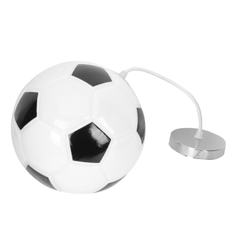 NUOBESTY Fußballförmige Hängelampe Moderne Deckenleuchte für Wohnzimmer Schlafzimmer Kinderzimmer Esszimmer und Ausstellungsräume Kreative und Stilvolle Dekoration ohne NUOBESTY Fußballförmige Hängelampe Moderne Deckenleuchte für Wohnzimmer Schlafzimmer Kinderzimmer Esszimmer und Ausstellungsräume Kreative und Stilvolle Dekoration ohne von NUOBESTY