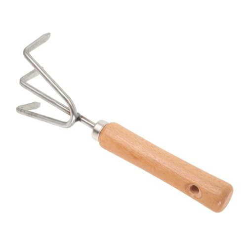 NUOBESTY Gartenrechen Zahn Handrechen für Entfernen Pflanzenpflege Leicht und Tragbar Gartenwerkzeug für Gartenliebhaber und Outdoor Einsätze NUOBESTY Gartenrechen Zahn Handrechen für Entfernen Pflanzenpflege Leicht und Tragbar Gartenwerkzeug für Gartenliebhaber und Outdoor Einsätze von NUOBESTY