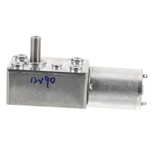 NUOBESTY Getriebemotor Motoren kleiner Motor Untersetzungsmotor langsam drehender Motor Drehzahlreduzierungsmotor Spielzeugmotor Schneckenmotor Elektromotor Mikromotor Zinklegierung Silber NUOBESTY Getriebemotor Motoren kleiner Motor Untersetzungsmotor langsam drehender Motor Drehzahlreduzierungsmotor Spielzeugmotor Schneckenmotor Elektromotor Mikromotor Zinklegierung Silber von NUOBESTY