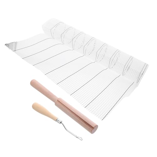 NUOBESTY Haken Garnschneider-Stabwerkzeug Teppich aus Segeltuch Tufting-Tuch für Teppiche Stickgarn-Werkzeug Teppichnetz Garnzubehör Teppich Mesh-Gewebe Teppichfadenwerkzeug Metall NUOBESTY Haken Garnschneider-Stabwerkzeug Teppich aus Segeltuch Tufting-Tuch für Teppiche Stickgarn-Werkzeug Teppichnetz Garnzubehör Teppich Mesh-Gewebe Teppichfadenwerkzeug Metall von NUOBESTY