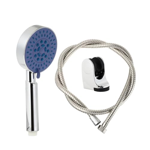 NUOBESTY Handbrause mit Funktionen Hitzebeständig Wassersparend Inklusive Schlauch und Halter Installieren Langlebig Modernes Design für Badezimmer Zuhause von NUOBESTY