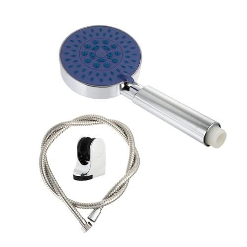NUOBESTY Handbrause mit Strahlarten Hitzebeständig Wassersparend Mit Schlauch und Halterung Moderner Duschkopf für Badezimmer und Familiengebrauch von NUOBESTY