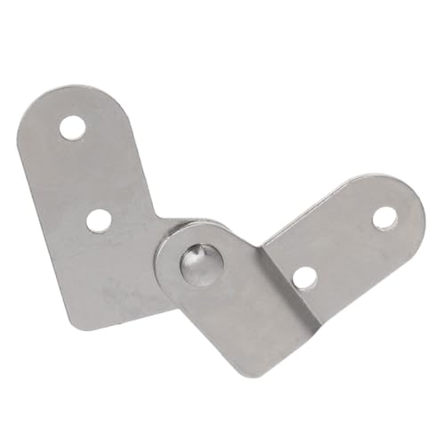 NUOBESTY Heavy Duty Klapptisch Scharnier Eisen Präzise Gefertigtes Faltscharnier für Klapptische und Treppenleitern Geräuschreduzierung Einfache Installation Verstellbare von NUOBESTY
