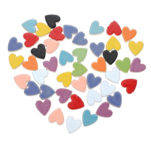 NUOBESTY Herzförmige Keramikmosaikfliesen DIY Bastelsteine für Heimdekoration Romantische Handwerkskunst Langlebig und Einfach zu Verwenden für Valentinstag Weihnachten Geschenk NUOBESTY Herzförmige Keramikmosaikfliesen DIY Bastelsteine für Heimdekoration Romantische Handwerkskunst Langlebig und Einfach zu Verwenden für Valentinstag Weihnachten Geschenk von NUOBESTY