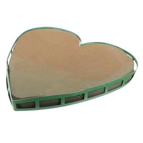 NUOBESTY Herzförmiger Steckschaum mit Saugnapf Wasserabsorbierender Blumensteckschaum für DIY Hochzeitsauto Dekoration Großes Grünes Steckherz für Arrangements bei Feierlichkeiten NUOBESTY Herzförmiger Steckschaum mit Saugnapf Wasserabsorbierender Blumensteckschaum für DIY Hochzeitsauto Dekoration Großes Grünes Steckherz für Arrangements bei Feierlichkeiten von NUOBESTY