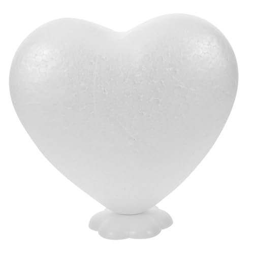 NUOBESTY Herzförmiges Schaumstoffmodell Schaumherz zum Malen DIY Weihnachten Schaum Herz Basteln mit Schaumstoffherzen herzförmige Schaumstoffe Weihnachtsschaumherz Herz-Skulptur Weiß NUOBESTY Herzförmiges Schaumstoffmodell Schaumherz zum Malen DIY Weihnachten Schaum Herz Basteln mit Schaumstoffherzen herzförmige Schaumstoffe Weihnachtsschaumherz Herz-Skulptur Weiß von NUOBESTY