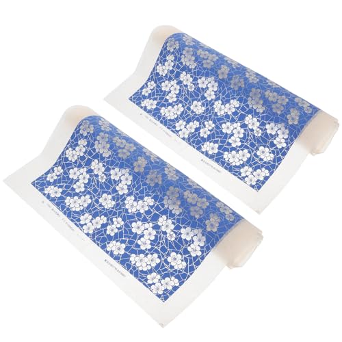 NUOBESTY Hochtemperatur Keramik Decals Blaues Floral Unterglasur Transfers für Töpferarbeiten Transferpapier für Porzellan und Steinzeug für DIY Keramikkunst NUOBESTY Hochtemperatur Keramik Decals Blaues Floral Unterglasur Transfers für Töpferarbeiten Transferpapier für Porzellan und Steinzeug für DIY Keramikkunst von NUOBESTY