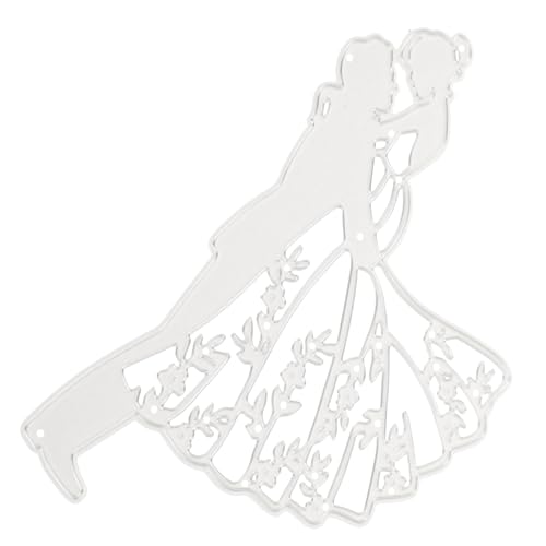NUOBESTY Hochzeits Stanzschablone Carbonstahl Robustes Metall Stanzwerkzeug mit Feinem Langlebigem Hochzeitsmuster Glatte Oberfläche für Diy Papierprägung und Scrapbooking Wiederverwendbar NUOBESTY Hochzeits Stanzschablone Carbonstahl Robustes Metall Stanzwerkzeug mit Feinem Langlebigem Hochzeitsmuster Glatte Oberfläche für Diy Papierprägung und Scrapbooking Wiederverwendbar von NUOBESTY