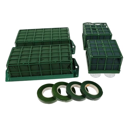 NUOBESTY Hochzeitsblumen Dekorationsständer Hochzeitsblumenstraußhalter Schaum Für Frische Blumen Gartenblumenschaum Blumenarrangement Schlamm Schaum Für Gartendekoration Grün Blumenschlamm von NUOBESTY