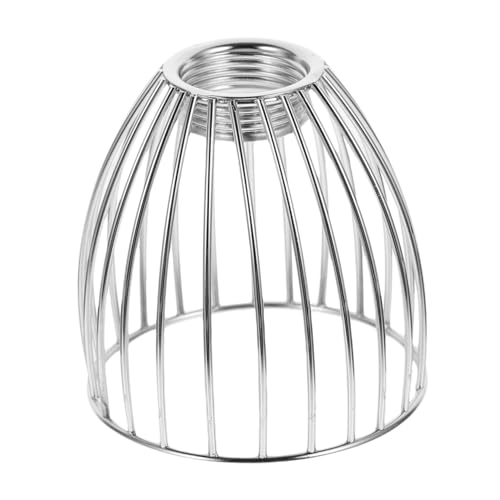 NUOBESTY Hollow out Vogelkäfig Lampenschirm Eleganter Lampenbezug für Wand Boden und Deckenleuchten Kreative Hausdekoration als zur Einweihung Silber NUOBESTY Hollow out Vogelkäfig Lampenschirm Eleganter Lampenbezug für Wand Boden und Deckenleuchten Kreative Hausdekoration als zur Einweihung Silber von NUOBESTY