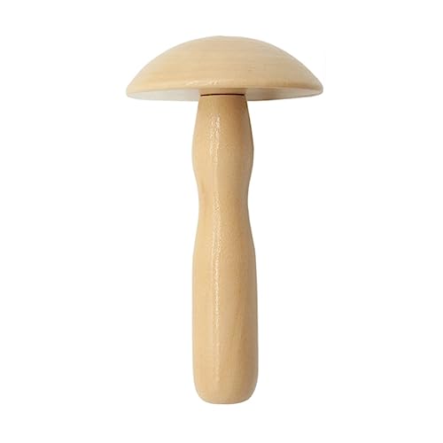 NUOBESTY Holziger Pilz Vintage-Werkzeuge Growkit Wachsen Pilze Pilz-Darner Pilz Reparieren Wiederaufladbare Pilzlampe Haushaltsgeräte Pilzsocken-Darner Pilz Pilz Zelt Pilz Kissen von NUOBESTY