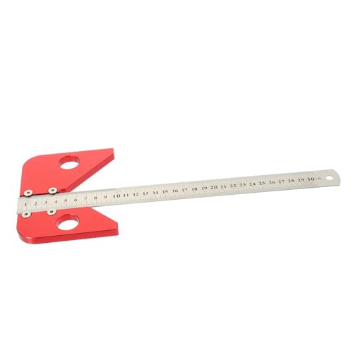 NUOBESTY Holzwerkzeug Zentrierlineal Winkelmarker Messgerät für Holzbearbeitung Möbelbau Präzises Anreißlineal Langlebig und Vielseitig für Schreiner und Heimwerker NUOBESTY Holzwerkzeug Zentrierlineal Winkelmarker Messgerät für Holzbearbeitung Möbelbau Präzises Anreißlineal Langlebig und Vielseitig für Schreiner und Heimwerker von NUOBESTY