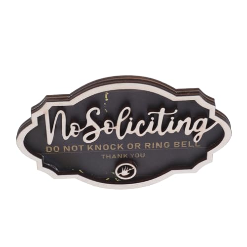 NUOBESTY Humorvolles Schild Werbung für Haustür Büro oder Fenster Einfache Langlebig Fördert und von NUOBESTY