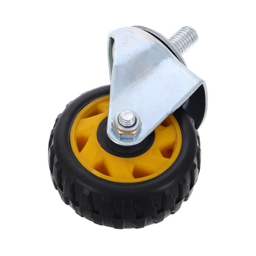 NUOBESTY Hydraulischer Wagenheber Ersatzrad Nylon Schwenkrad für Garage Werkstattwagen Leichtlaufend und Flexibel Robuste Jack räder für Einfache Beweglichkeit und Präzise von NUOBESTY