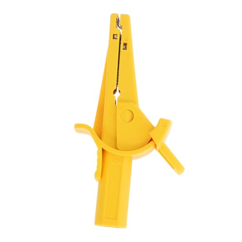 NUOBESTY Isolierte Krokodilklemme für Multimeter Hohe Strombelastung Sicherheitsclip Vielseitig für Elektrische Tests und Präzise Messungen in Professionellen und Heimwerkeranwendungen von NUOBESTY