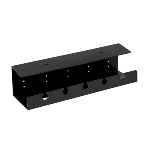 NUOBESTY Kabel Organizer Schreibtisch Kabelmanagement Tablett aus Material Installieren für Adapter USB Hubs Sorgt für Ordnung von NUOBESTY