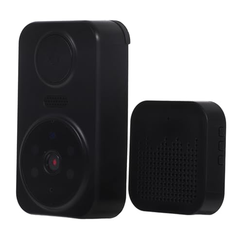 NUOBESTY Kabellose Wifi Video türklingel mit Nachtsicht Wetterfest Energiesparend Zwei wege video kommunikation Kompatibel für Hausintegration und Mobile Fernüberwachung von NUOBESTY