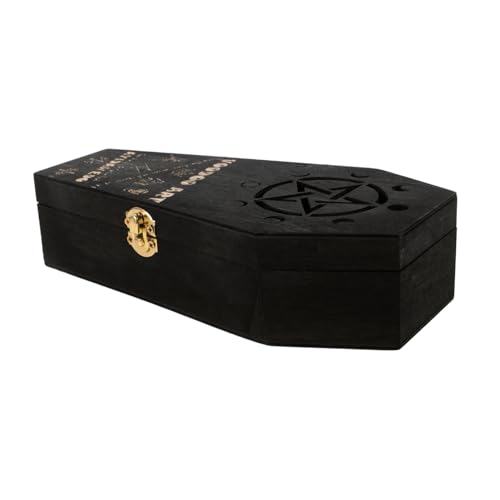 NUOBESTY Schmuckschatulle Aus Holz Halloween-dekoration Organizer-box Ornament-aufbewahrungsbox von NUOBESTY