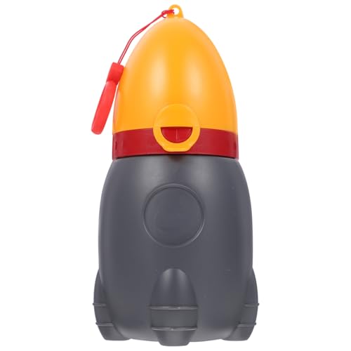 NUOBESTY Kinder Urinflaschen Tragbare Urinal Flasche Reise Mobile Toiletten Notfall Töpfchen Kindertoilette für Kleinkind Kinder Auto Reise Camping Unterwegs Orange von NUOBESTY