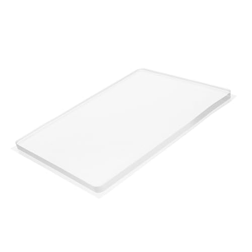 NUOBESTY Kindergelatinedrucke Druckplatte Wiederverwendbare Stempelplatte Weiche Druckgrafikplatte Bastel -Gel -Teller Gel -kunstplatte Gelplattendruck Für Künstler Gelmalplatte Transparent von NUOBESTY