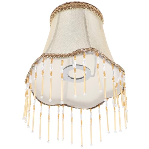 NUOBESTY Kleiner Lampenschirm aus Kristallglas für Kronleuchter und Wandleuchte Eleganter Abnehmbarer Lampenschirm Vielseitig Einsetzbar im Schlafzimmer und Wohnzimmer Einfache Montage und von NUOBESTY