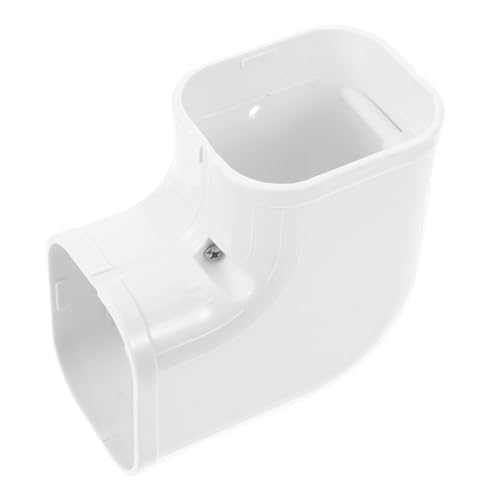 NUOBESTY Klimaanlagenkanal flache Abdeckung Liniensatzabdeckung Winkelverbinder für Klimaanlage Mini-Split-Abdeckung PVC Weiß NUOBESTY Klimaanlagenkanal flache Abdeckung Liniensatzabdeckung Winkelverbinder für Klimaanlage Mini-Split-Abdeckung PVC Weiß von NUOBESTY