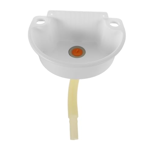 NUOBESTY Kompaktes Wand-waschbecken aus Robustem Kunststoff Platzsparendes Eck-handwaschbecken für Kleine Badezimmer und Gäste-wc Hygienisch Leicht zu Reinigen Einfache Montage ohne Bohren von NUOBESTY