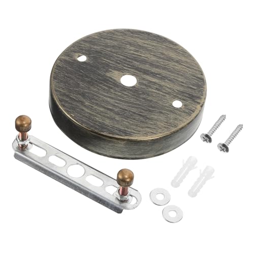 NUOBESTY Kronleuchter Chassis Deckenleuchten Baldachin Teile Deckenlampen Teile Deckenlampen Montageplatte Pendelleuchten Baldachin Deckenlampen Deckenplatte Deckenbaldachin von NUOBESTY