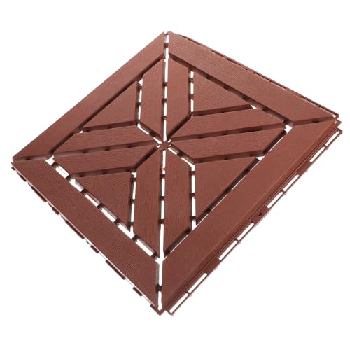 NUOBESTY Kunststoff Terrassenfliesen rutschfeste Modular Verlegbare Bodenfliesen für Garten und Patio zu Installieren Leicht und Langlebig Outdoor Bodenschutz für Vielseitige Anwendungen NUOBESTY Kunststoff Terrassenfliesen rutschfeste Modular Verlegbare Bodenfliesen für Garten und Patio zu Installieren Leicht und Langlebig Outdoor Bodenschutz für Vielseitige Anwendungen von NUOBESTY