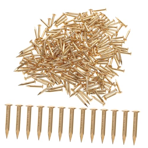 NUOBESTY Kupfernägel Holzhandwerk Nägel für Bilder Aufhängen Wandmontage Hohe Härte Rostfrei DIY Zubehör von NUOBESTY