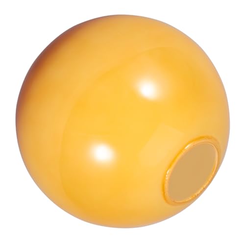 NUOBESTY Lampenschirm Doppelöffnung Milchgelb Farbverlauf Lampenglas Ersatz für Deckenleuchte Pendelleuchte Schutzschirm Schlicht und Elegant von NUOBESTY