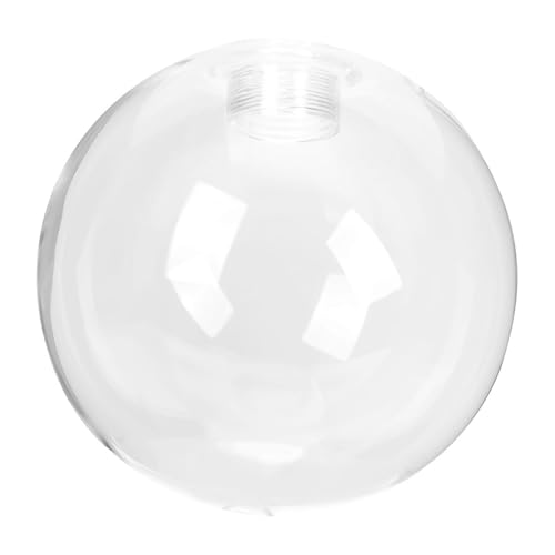 NUOBESTY Lampenschirm Kugel Transparent Deckenleuchte Ersatz Lampen Zubehör Einfach zu Montieren Hitzebeständig Robustes Diffuses Warmes Licht von NUOBESTY
