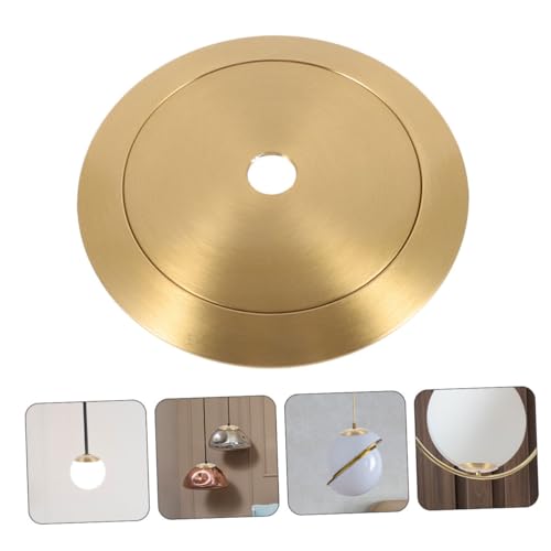 NUOBESTY Lampenschirmring aus Messing für Glaslampenschirm Robustes Lampenhalter Zubehör Teiliges Geeignet für Stehlampe und Tischlampe zur Einfachen Lampenmontage und Dekorativen NUOBESTY Lampenschirmring aus Messing für Glaslampenschirm Robustes Lampenhalter Zubehör Teiliges Geeignet für Stehlampe und Tischlampe zur Einfachen Lampenmontage und Dekorativen von NUOBESTY