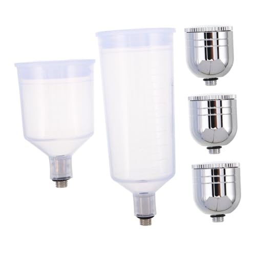 NUOBESTY Malwerkzeug-Set Pinselwascher zum Lackieren Behälter für Farbbecher austauschbarer Becher für Airbrush Airbrush-Pigmentbehälter Pinselbecher Farbbecher sprühen Farbbehälter Plastik NUOBESTY Malwerkzeug-Set Pinselwascher zum Lackieren Behälter für Farbbecher austauschbarer Becher für Airbrush Airbrush-Pigmentbehälter Pinselbecher Farbbecher sprühen Farbbehälter Plastik von NUOBESTY