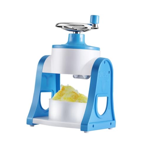 NUOBESTY Manuelle Eiszerkleinerungsmaschine Tragbarer Mini Eiscrusher für Haushalt zu Reinigen aus Material für Slush und Smoothies von NUOBESTY