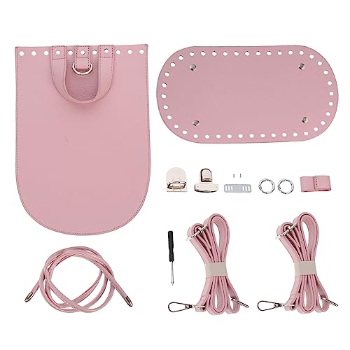 NUOBESTY Rattan-webrucksack-Set Handgefertigte Rucksackmaterialien Pu-Leder-Rucksack Schultertasche Rucksack-herstellungsset Webzubehör von NUOBESTY