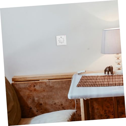 NUOBESTY Mechanische Zeitschaltuhr mit Timerfunktion LED Anzeige Zeitschalter für Innenbereich Einfache Montage Energiesparender Timer für Licht und Elektrogeräte von NUOBESTY