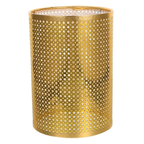 NUOBESTY Metall Lampenschirm Hohles Design Lampenschirm für Tischlampe Stehlampe Wohnzimmer Esszimmer Pendelleuchte Vintage Stil von NUOBESTY