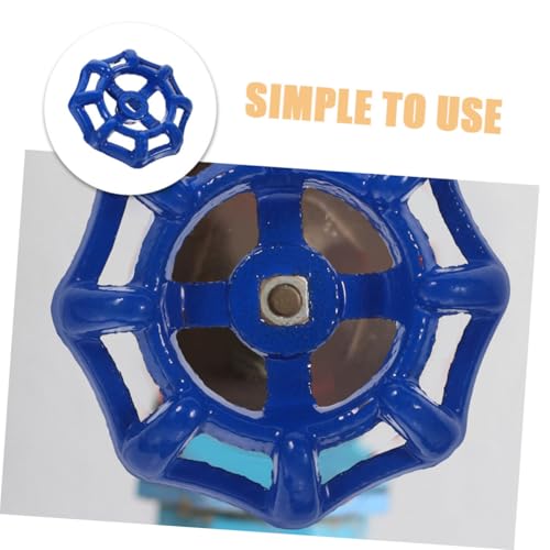 NUOBESTY Metall Ventil Drehgriff Wasserhahn Ersatzgriff Rundes Rad Ergonomisch Komfortabel Langlebig für Absperrventile und Schlauchanschlüsse Leicht zu Bedienen Blau Außendurchmesser NUOBESTY Metall Ventil Drehgriff Wasserhahn Ersatzgriff Rundes Rad Ergonomisch Komfortabel Langlebig für Absperrventile und Schlauchanschlüsse Leicht zu Bedienen Blau Außendurchmesser von NUOBESTY