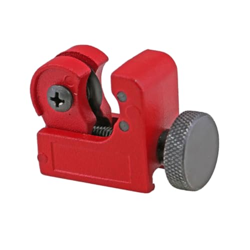 NUOBESTY Metallrohrschneider Klein für Kupfer Aluminium Edelstahl Robustes Lagerstahl material Verschleißfest Kompakt für Enge Stellen Langlebiges Schneidewerkzeug Rot NUOBESTY Metallrohrschneider Klein für Kupfer Aluminium Edelstahl Robustes Lagerstahl material Verschleißfest Kompakt für Enge Stellen Langlebiges Schneidewerkzeug Rot von NUOBESTY
