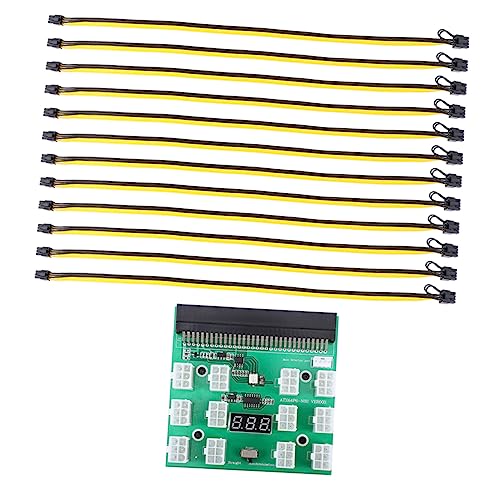 NUOBESTY Mining Power Supply Adapter Kabel zu GPU Mining Verlängerungskabel Dc Kompatibel Stabile Leistung Einfache Installation von NUOBESTY