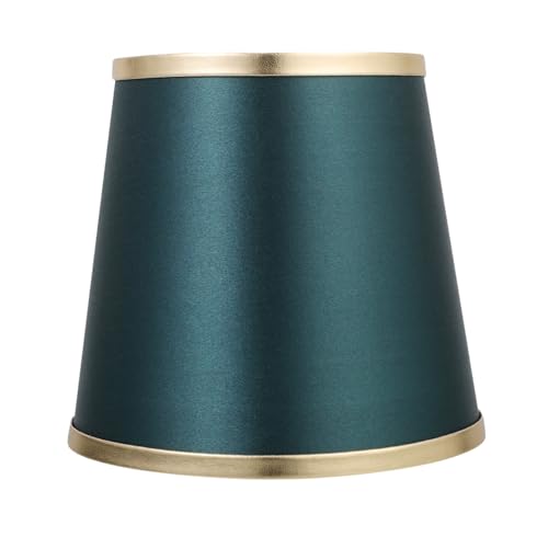 NUOBESTY Moderner Eleganter Stoff Lampenschirm für Tischlampen Kleiner Lampenschirm Ersatz Einzigartiges Stoffdesign Gemütliche Beleuchtung Passend für Schreibtischlampen von NUOBESTY