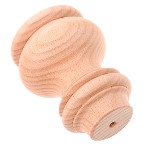 NUOBESTY Möbelbeine Aus Massivholz Couch Füße Ersatz Rahmen Extender Möbelfüße Extra Stuhl Bordbodenschützer Möbelauflagen Kommode Beine Anti-rutsch Fußhocker Filzpolster Für Möbel Stand von NUOBESTY