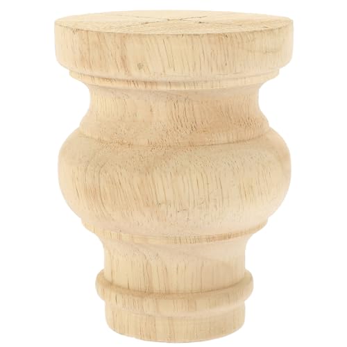 NUOBESTY Möbelbeine Couch Beine Ersatz Couch füße Steigleitung Form modern Möbelfüße Fuß kommode Tischbeine Holz Sofabeine tauschen Schrankfüße Holzbeine für Möbel Sofa Bein Khaki von NUOBESTY