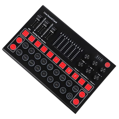 NUOBESTY Live-soundkarte Für Streaming Mit Voice Changer Und Audiokarten-Funktion Sound Für Live-übertragungen Plug-and-Play Keine Treiber Nötig NUOBESTY Live-soundkarte Für Streaming Mit Voice Changer Und Audiokarten-Funktion Sound Für Live-übertragungen Plug-and-Play Keine Treiber Nötig von NUOBESTY