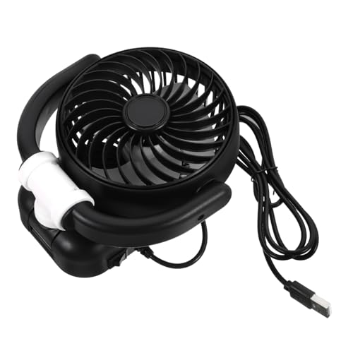 NUOBESTY Multifunktionaler Fahrzeugventilator Kompakter USB Autolüfter für Rücksitzkühlung Leicht Tragbar für Reisen Camping Robuste Materialien von NUOBESTY